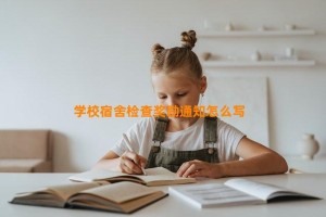 学校宿舍检查奖励通知怎么写