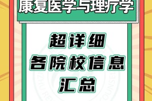 康复治疗学有哪些学校