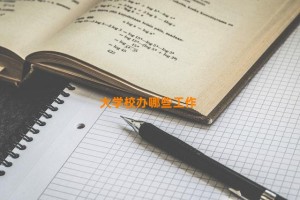 大学校办哪些工作