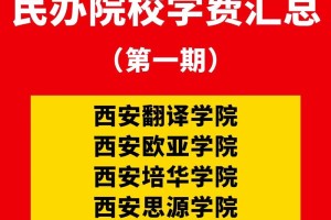 陕西民办大专有哪些学校