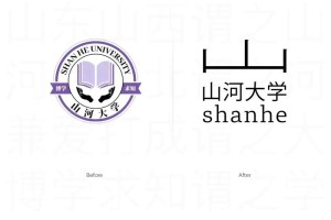 大学校标怎么做