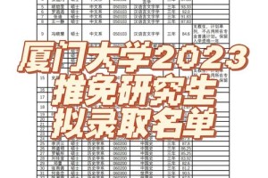 学校推免名单怎么查啊