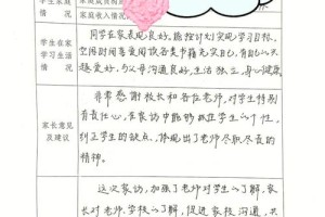 大学生家访效果怎么写