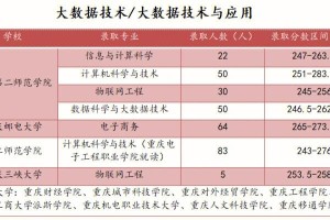 重庆在哪里学大数据