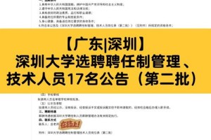 深圳大学 招聘 怎么样