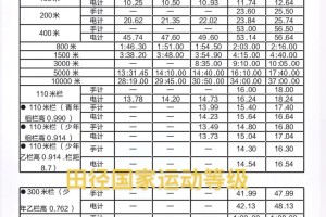 高水平运动员怎么算分