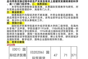 全国的外贸学院有哪些