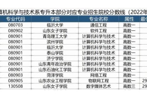 山东哪个大学计算机好