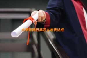 大学知网包库怎么收费标准