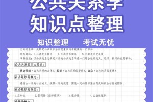 公共关系学专业有哪些