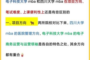 成都电子科大mba在哪里上课