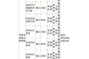 宜宾学院哪个专业最强