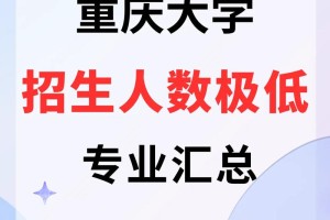 重庆大学 哪个专业