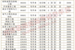 本科可以考大学有哪些专业