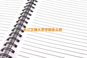 长江文理大学学院怎么样