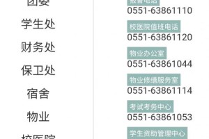 大学教务处电话怎么找