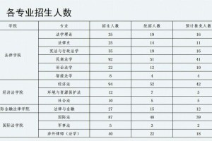 考政法大学需要怎么选科