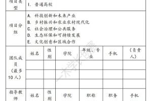 挑战杯校赛组织实施怎么填