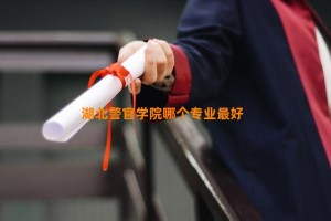 湖北警官学院哪个专业最好