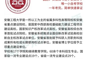 安徽工程大学哪个专业好