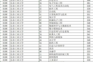 长春工业大学哪个专业最好