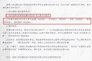 湖南大学哪个金融专业