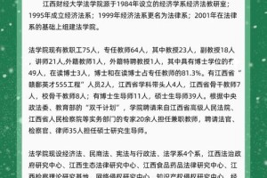 江西哪个大学有法律专业