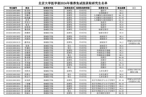 保研录取名单怎么查询