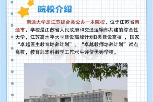 江苏南通有哪些三本大学