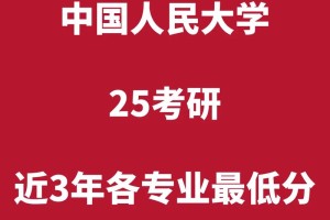 人民大学大学有哪些专业