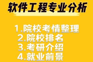 软件工程专业包括哪些方面