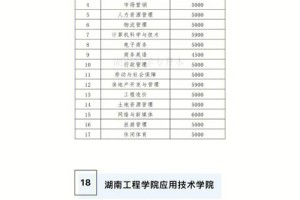 湖南信息学院本科学费多少