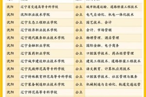 沈阳有哪些公立专科大学