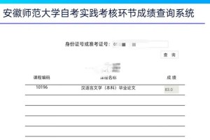 甘肃自考论文成绩怎么查