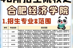 合肥有哪些大学有国标专业