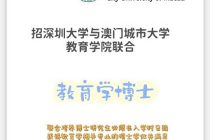 深大城市学院怎么报考