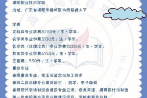 揭阳公办学院有哪些专业