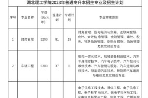 湖北理工有哪些专业吗