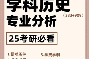 哪些大学研究生专业有历史