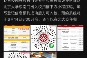 北京大学开放日怎么进