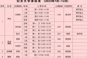 怎么查大学下学期的课程