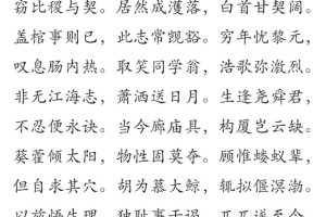 咏怀500字有多少字