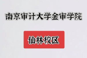 南京审计大学的排名是多少