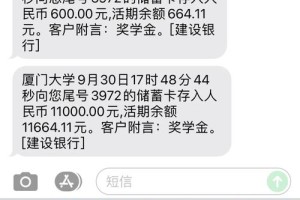 厦门大学奖学金多少钱