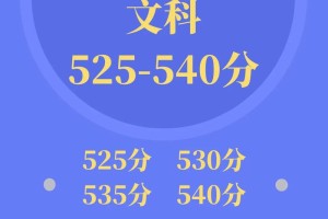 540分文科填哪个大学好