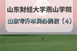 山东财经燕山学院多少学生