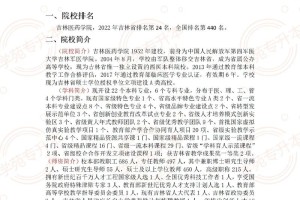 吉林医药学院在吉林省哪个区