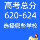 高考620什么大学