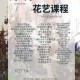 学花艺报哪个大学