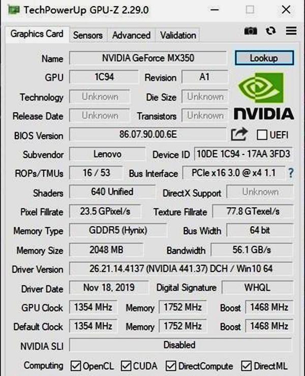 mx350显卡和gtx960对比（gtx960m和mx350哪个好）